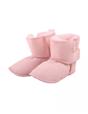 Ugg Baby Booties pink front