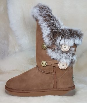 Rabbit Fur Ugg Boot chest