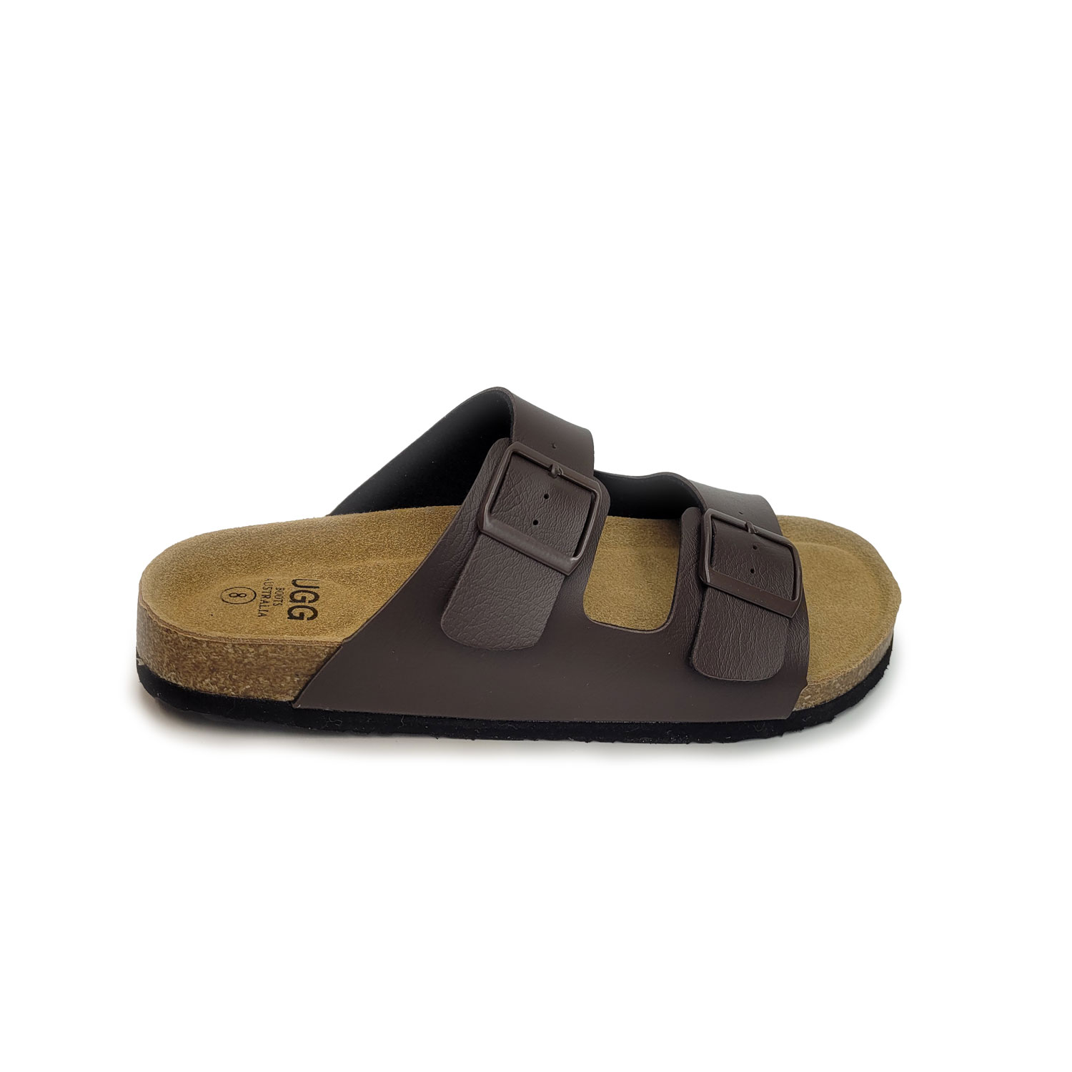 Leather Double Strap Sandal - Downunder Ugg Boots